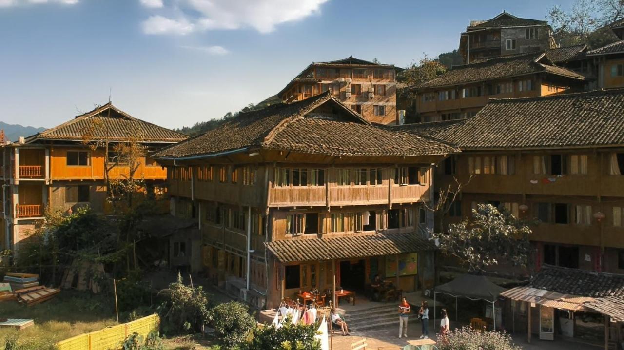 Dragon'S Den Hostel Longsheng Exteriör bild